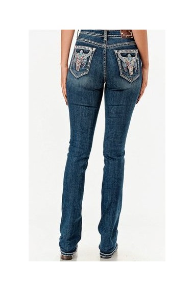 Grace in LA Jeans Steer Head EB61929