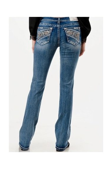 Grace in LA Jeans Paisley EBS896