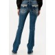 Grace in LA Jeans Lace Detail EB81800