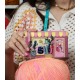 Vendula London Sewing Shop Raspberry Edition Zipper Coin Purse