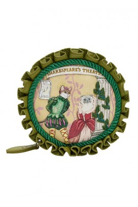 Vendula London Shakespeare`s Theatre - Twelfth Night Round Coin Purse