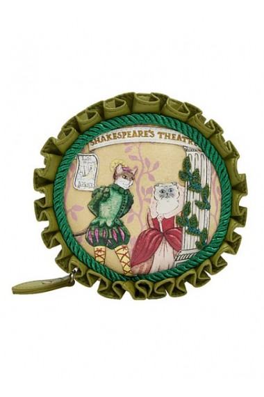 Vendula London Shakespeare`s Theatre - Twelfth Night Round Coin Purse