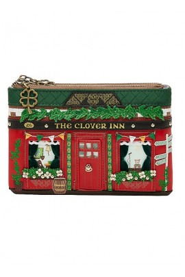 Vendula London The Clover Inn Double Zipper Coin Purse