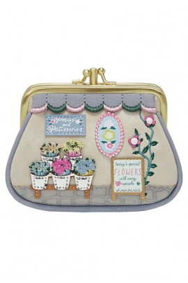 Vendula london Posies and Patisseries Clipper Coin Purse