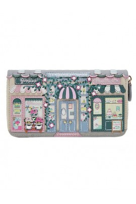 Vendula london Posies and Patisseries Large Ziparound Wallet