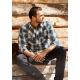 Stars & Stripes Hemd Jeff Blue